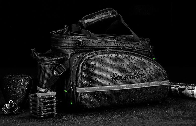 Велосумка на багажник от RockBros + велобагажник Cube RFR