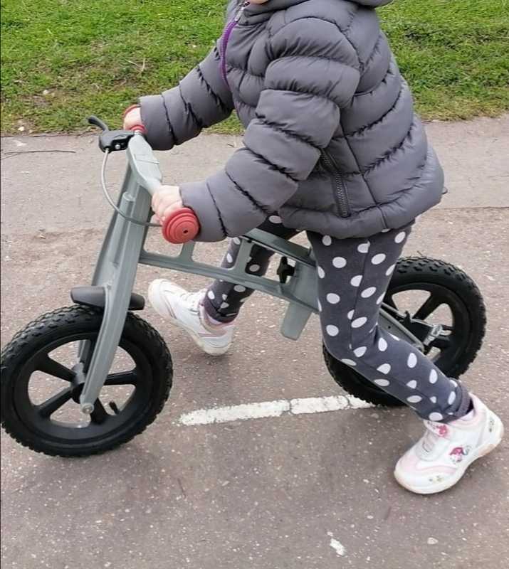 Беговел FirstBIKE  FATс тормозом + Понижающий комплект FirstBIKE