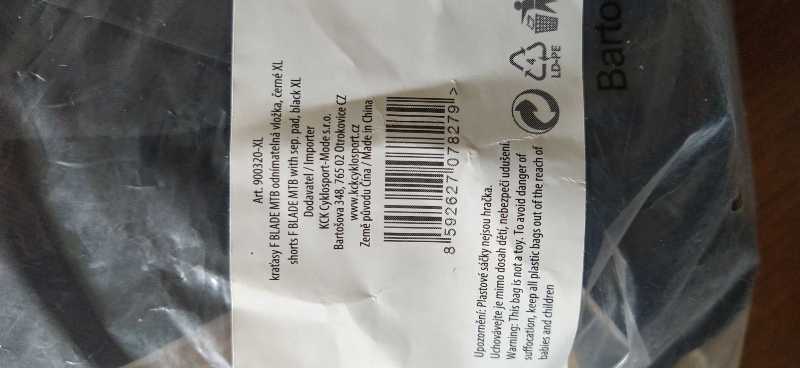 Force Blade MTB Shorts With Pad XL