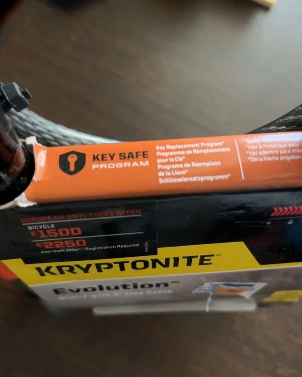 Велозамок Kryptonite U-lock Evolution Mini-7 с тросом