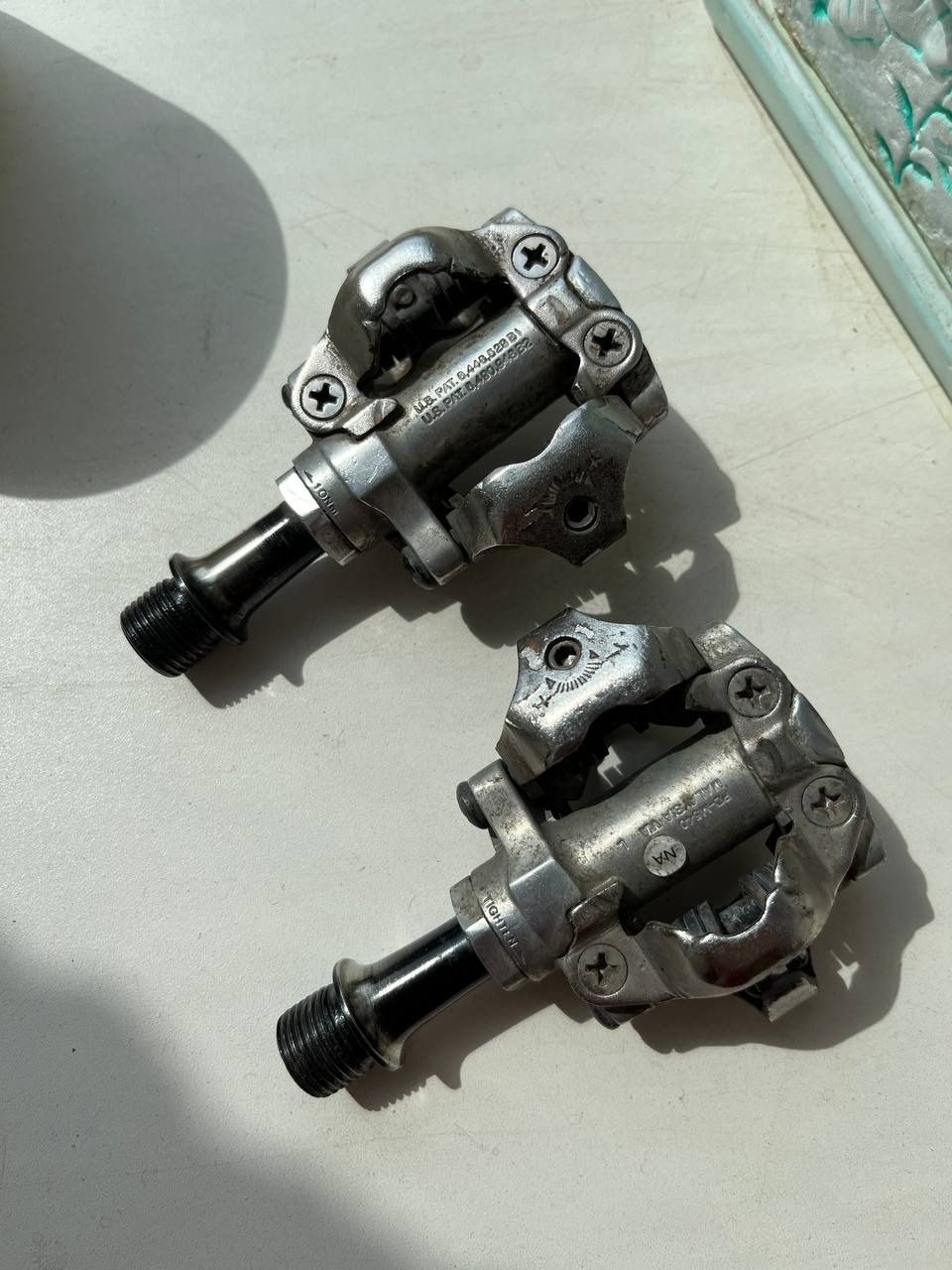 Педали контактные SHIMANO SPD PD-M540 с шипами
