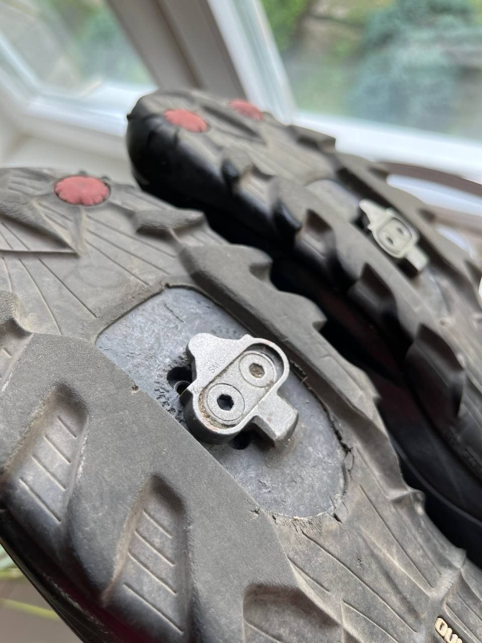 Педали контактные SHIMANO SPD PD-M540 с шипами