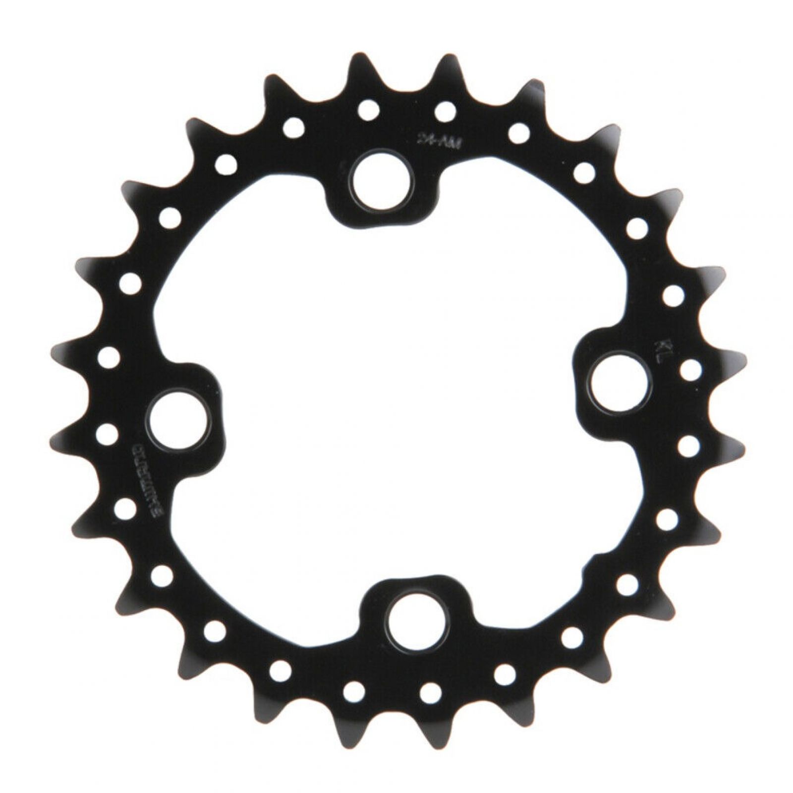 Звезда малая Shimano SLX для FC-M625, M675 2 speed chainring 24T-AM BCD64