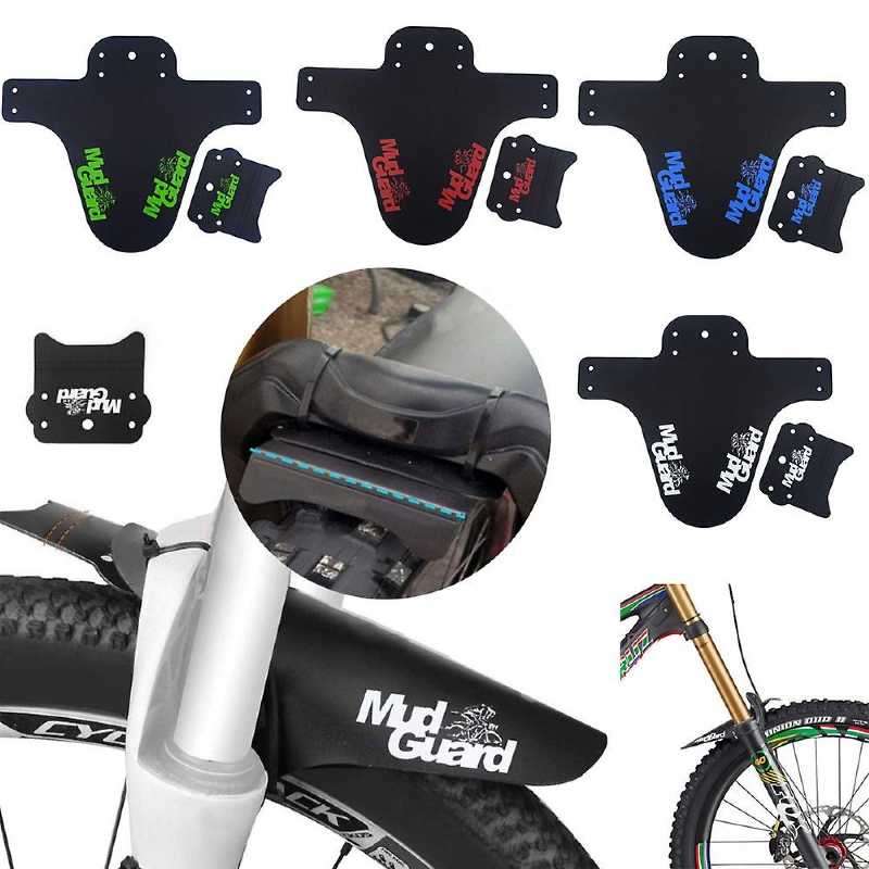 MudGuard. Полный комплект. Чёрный. Без принта.