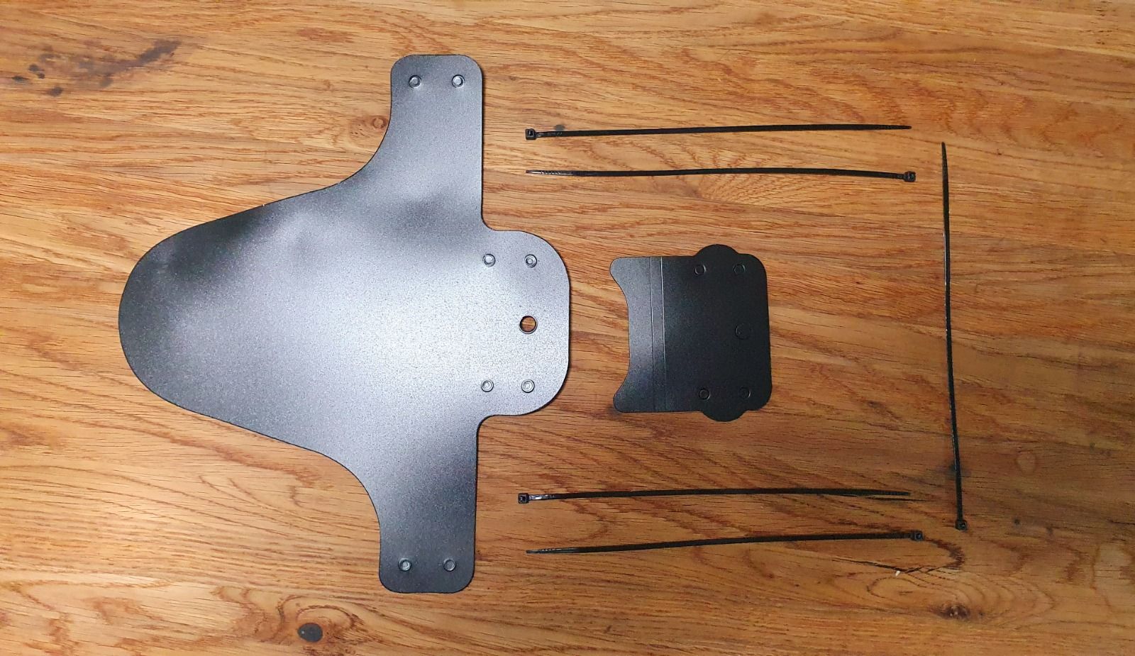 MudGuard. Полный комплект. Чёрный. Без принта.