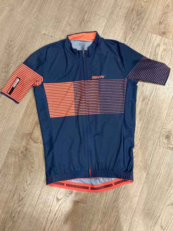 Велоформа Santini, джерси XL, бибы L
