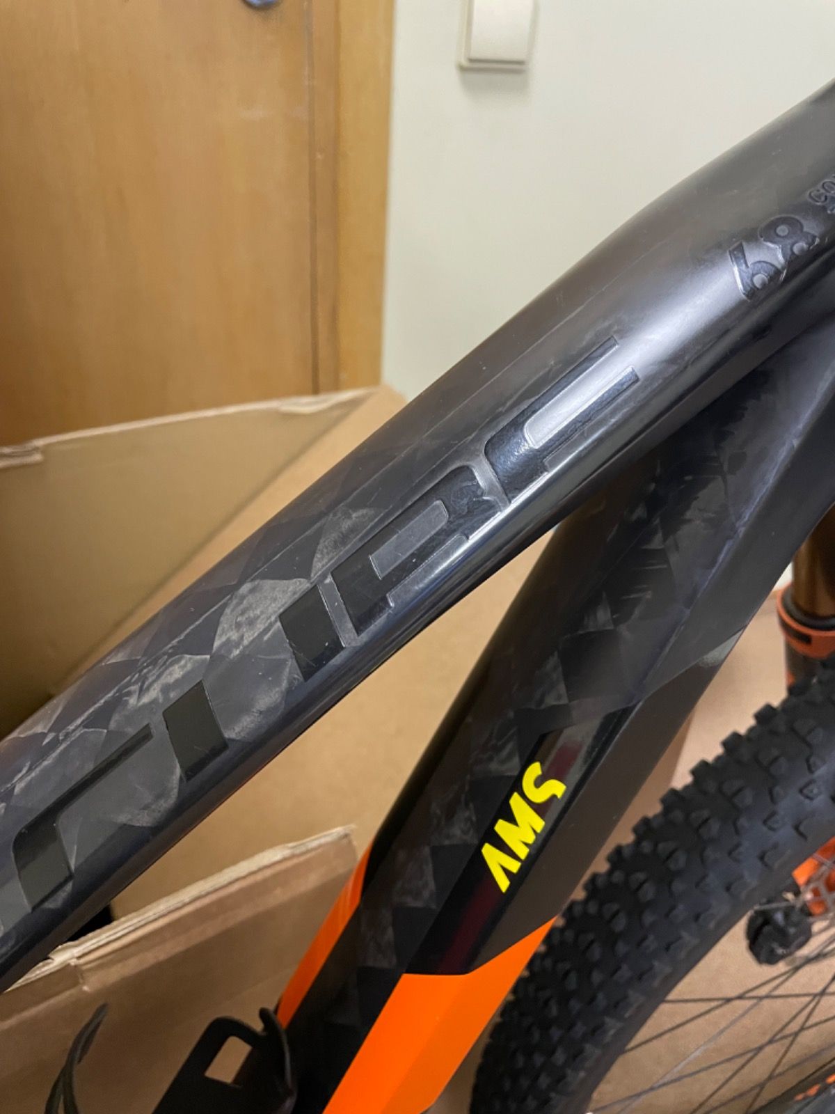 Карбоновый XC подвес Cube AMS 100 C:68 TM 29