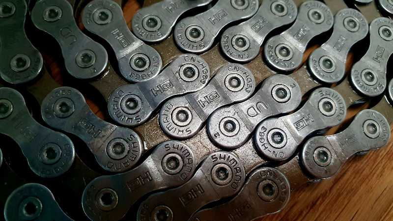 9 ск. цепь 118 звеньев Shimano CN-HG-53 DEORE