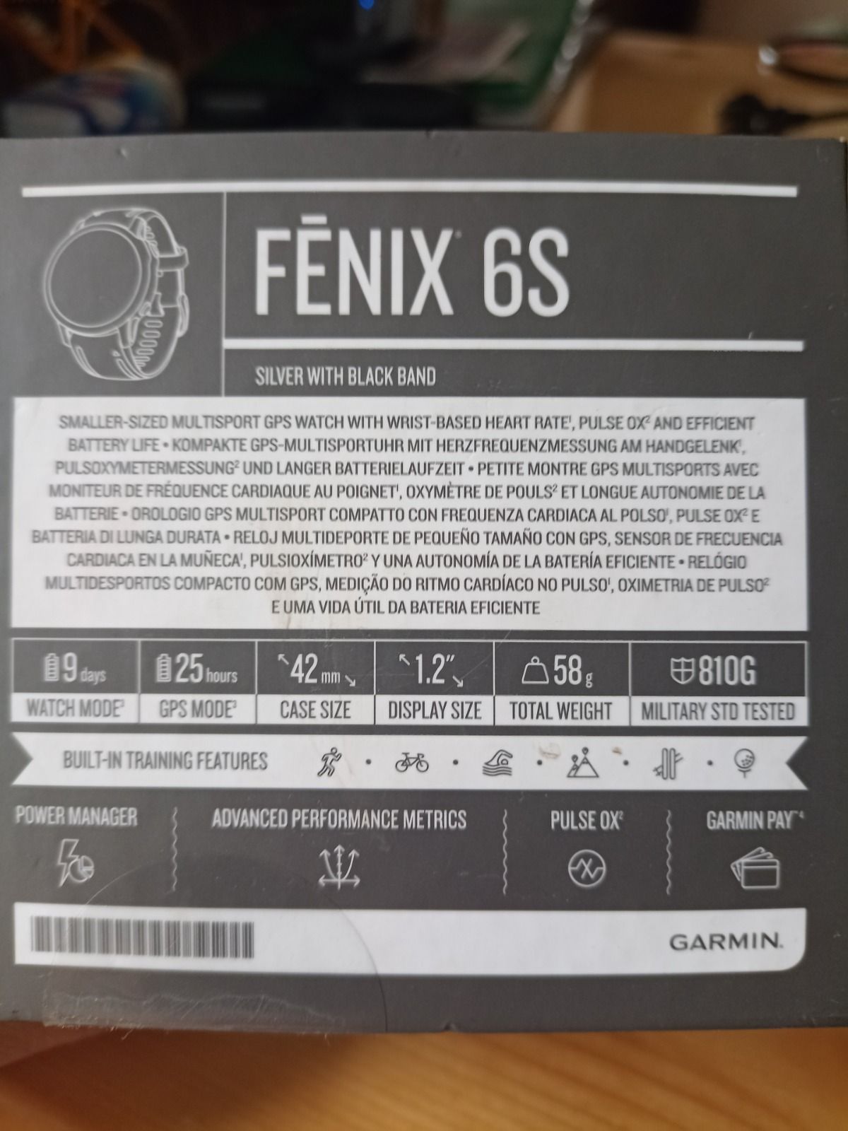Garmin Fenix 6s