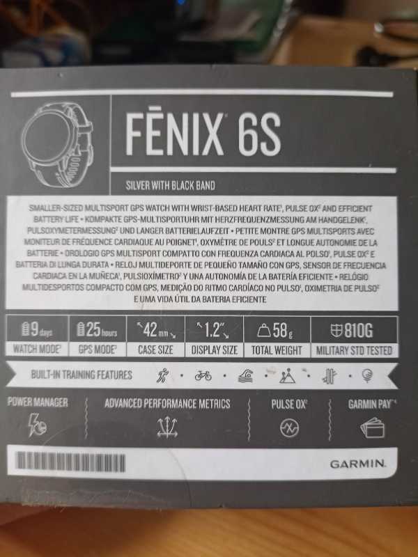 Garmin Fenix 6s