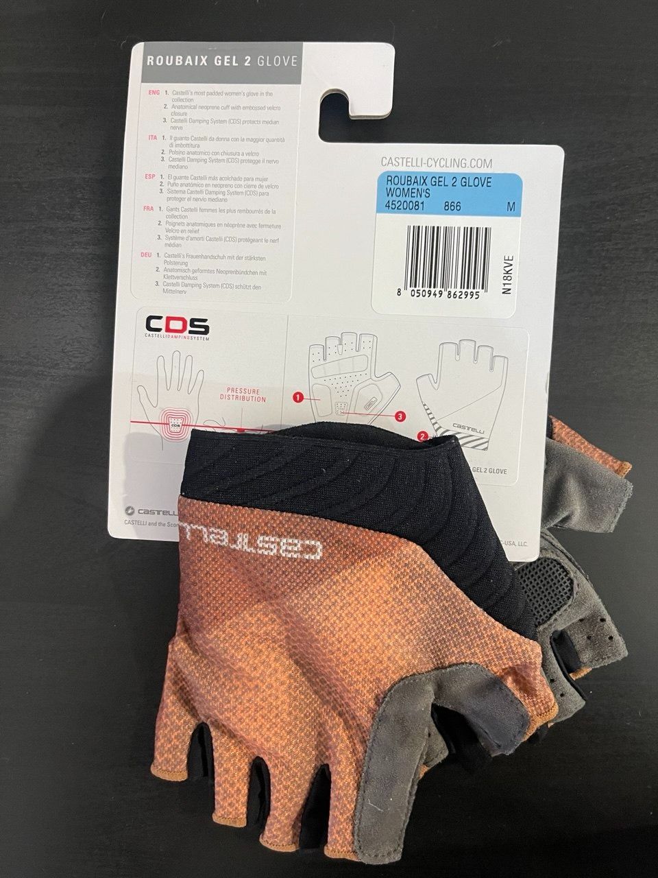 Велоперчатки Castelli Roubaix Gel 2