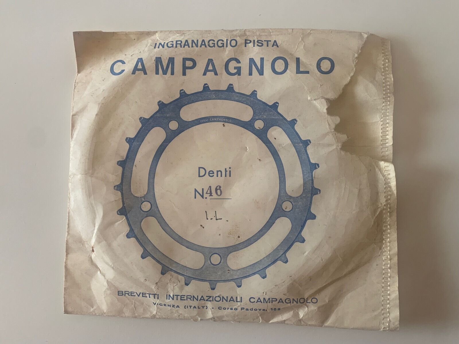 Campagnolo Record Pista 46T 1/8