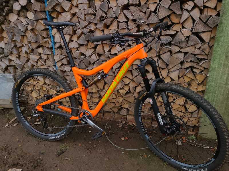 Santa cruz 5010c карбоновый двухподвесный велосипед