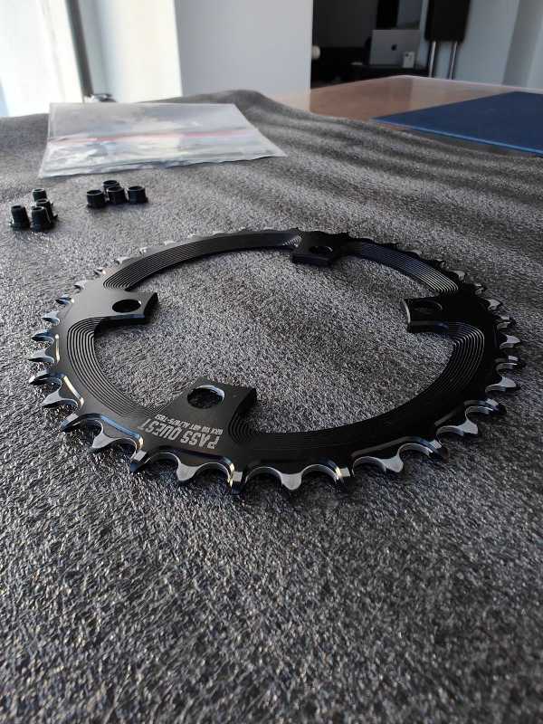 NW звезда PASS QUEST 40T для систем Shimano GRX FC-RX600/FC-RX810