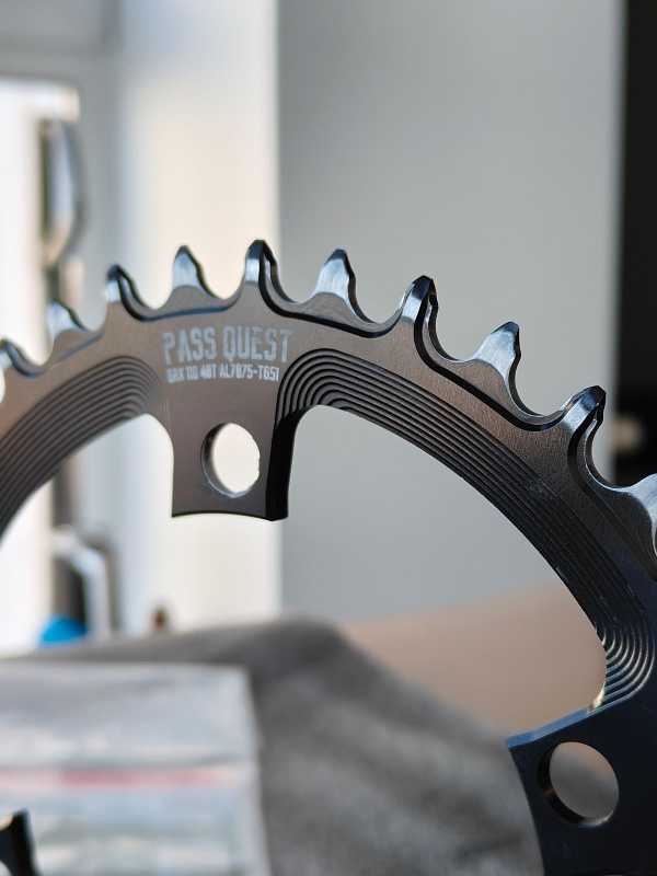 NW звезда PASS QUEST 40T для систем Shimano GRX FC-RX600/FC-RX810