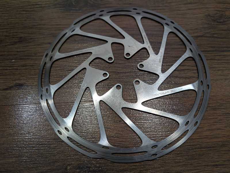 Роторы Sram Centerline Rounded 200/180мм 6 болтов