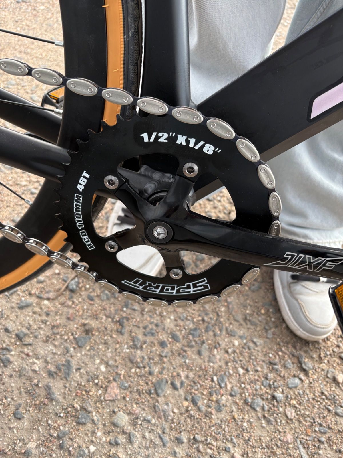 Фикс fixed gear синглспид Jixf