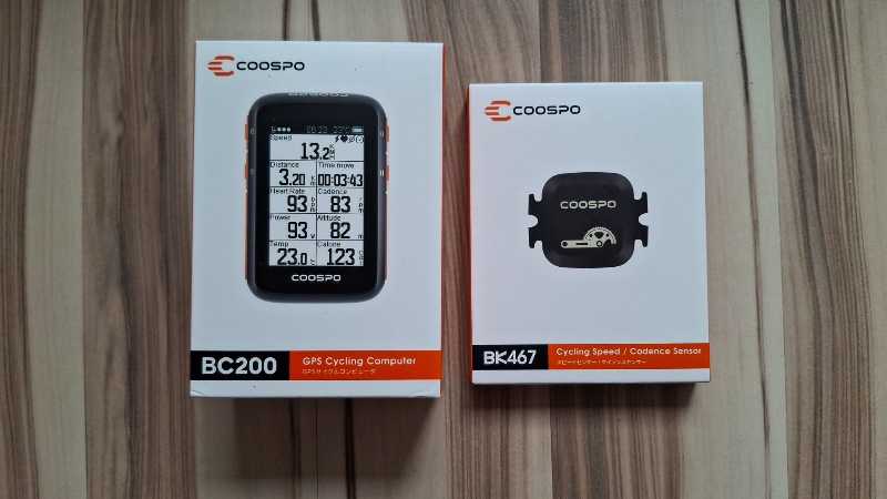 Велокомпьютер с датчиком COOSPO