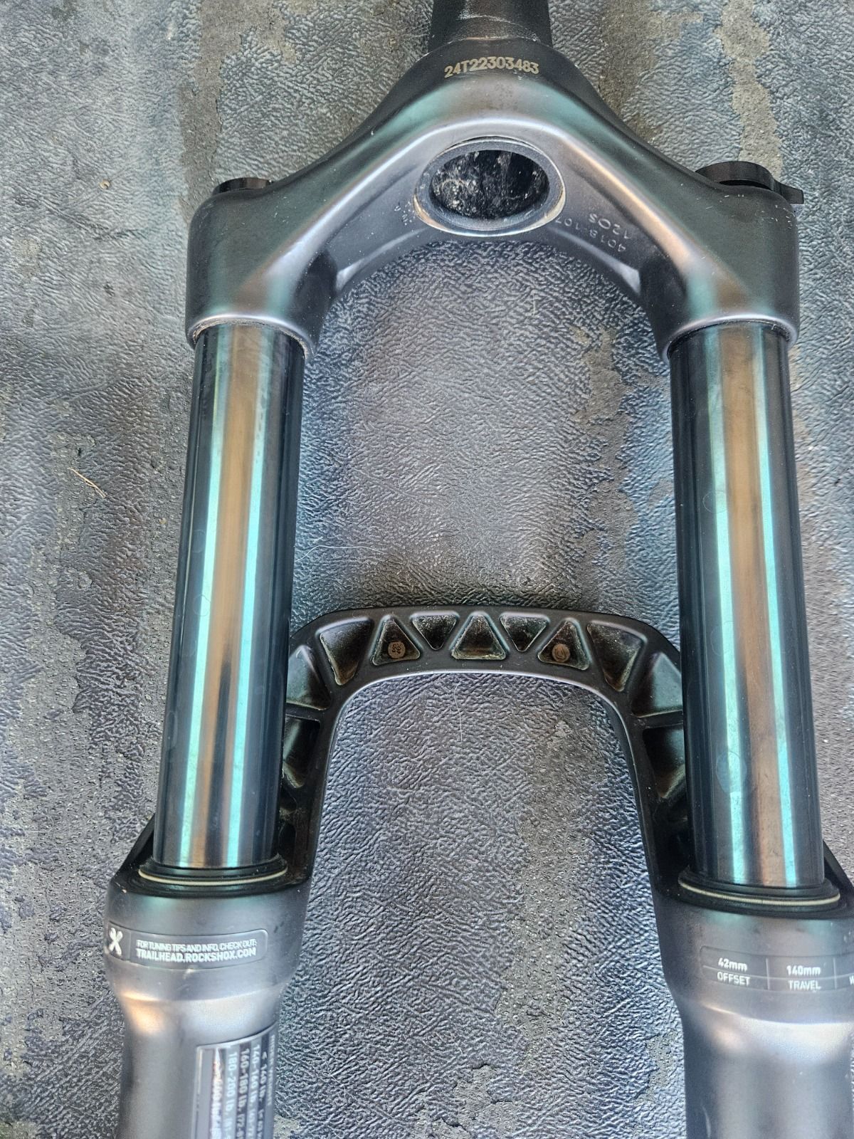 Rockshox recon silver rl