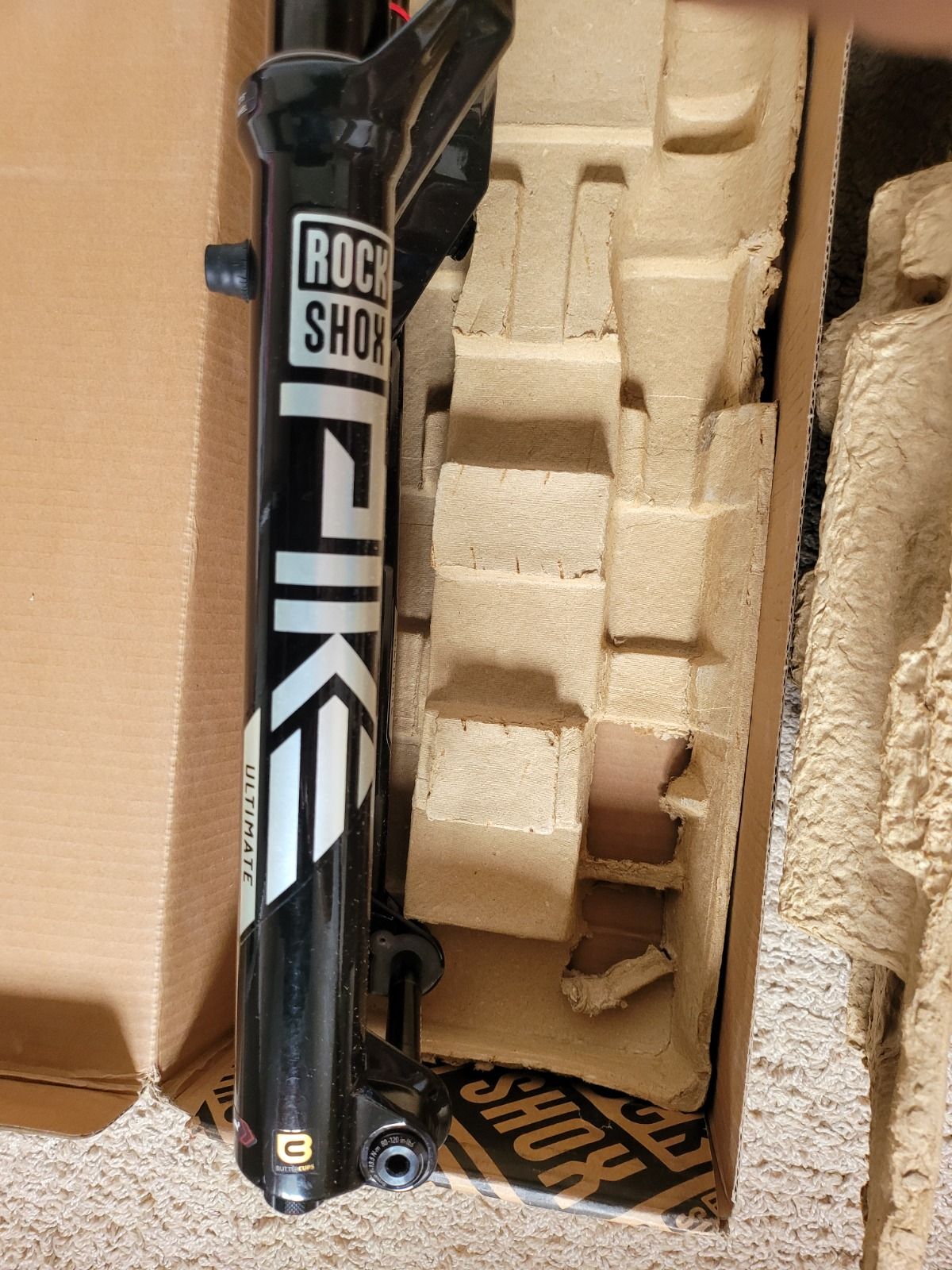 Rockshox Pike Ultimate новейший картридж Charger 3 27.5