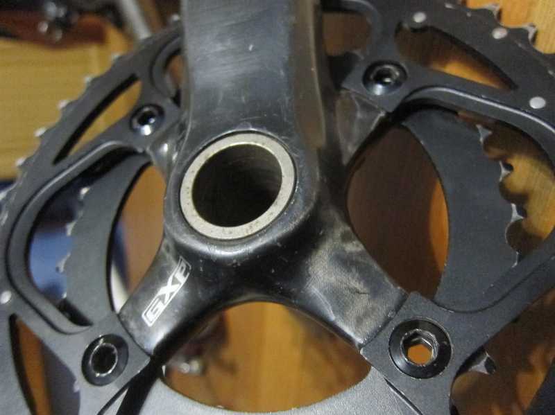 систему 3-зв. Sram/truvativ NOIR карбон GXP б/у
