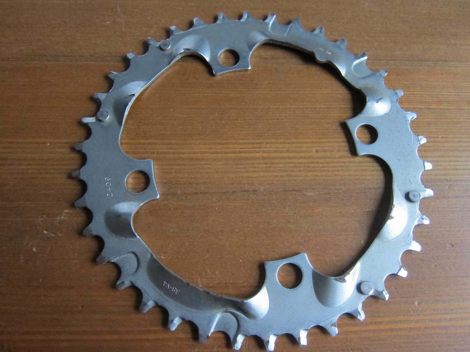 3 звезды SRAM 104BCD 48Т 44Т 38Е сталь легкое бу
