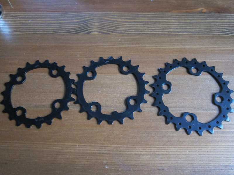 новые маленькие звезды 104/68 BCD систем SRAM SHIMANO и тд