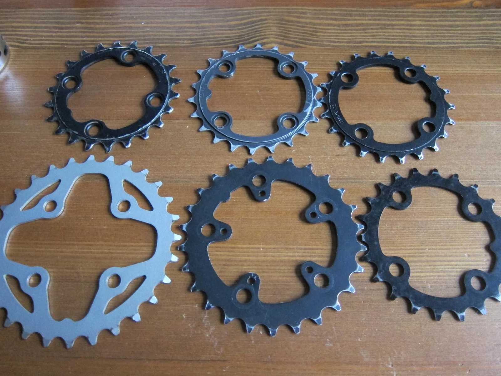 новые маленькие звезды 104/68 BCD систем SRAM SHIMANO и тд