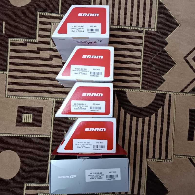 Задние переключатели SRAM 8-9-10-12 cк
