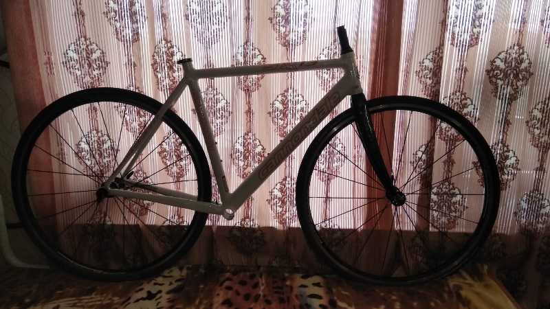 Рама (алю) + вилка (карбон) 52см Cannondale