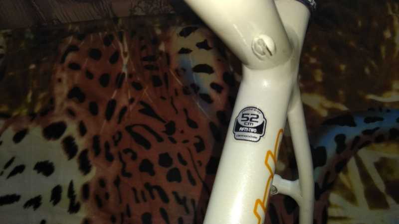 Рама (алю) + вилка (карбон) 52см Cannondale