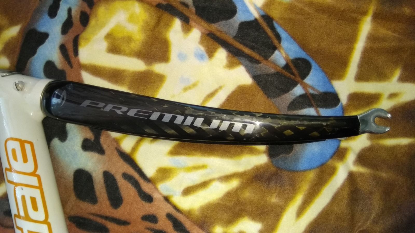 Рама (алю) + вилка (карбон) 52см Cannondale