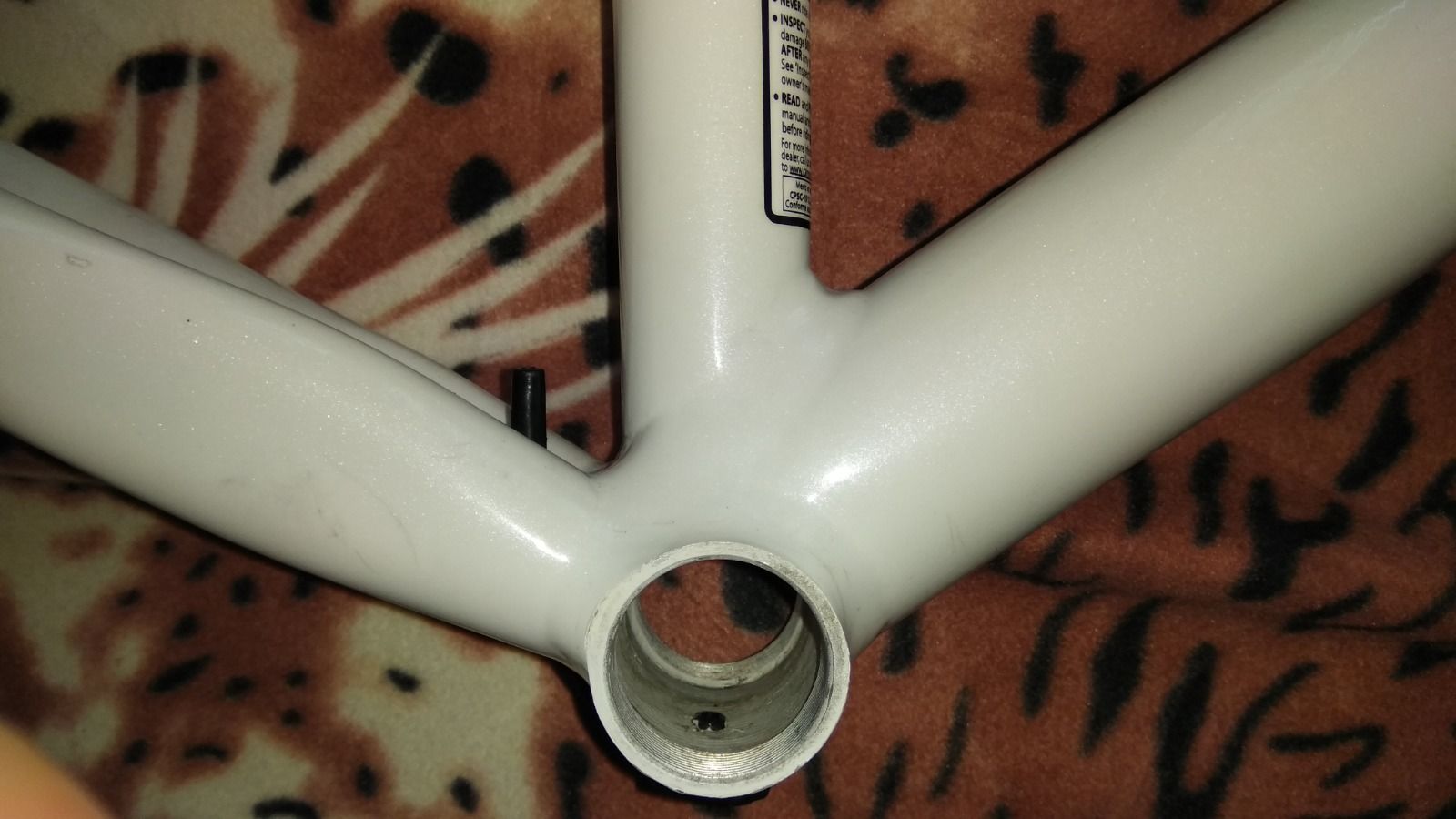 Рама (алю) + вилка (карбон) 52см Cannondale