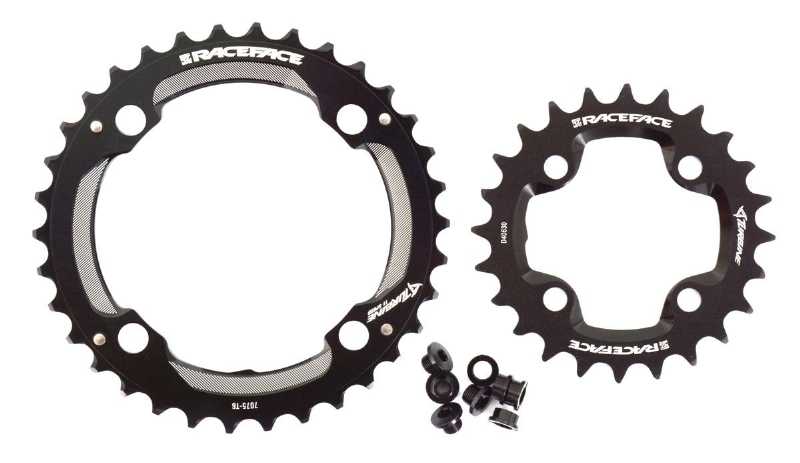 Комплект звездочек Race Face Turbine, 2x11 скоростей, 24/34 зубца