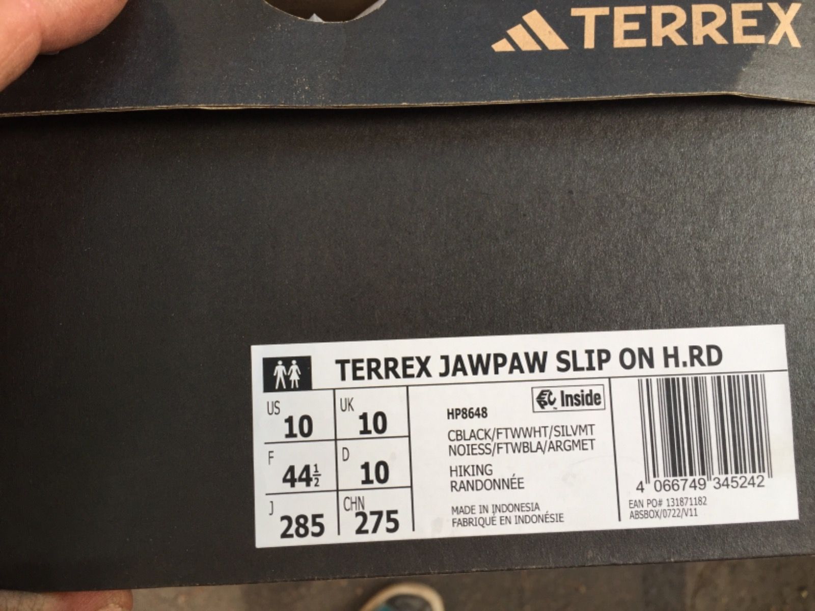 Adidas Terrex Jawpaw Slip On H.RDY - Обувь для купания новая