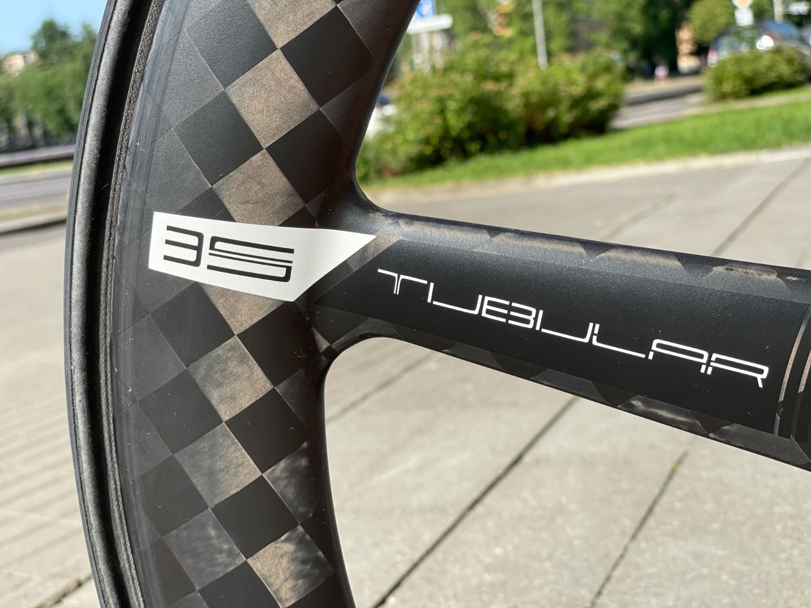 SHIMANO PRO TEXTREME CARBON 3-SPOKE TUBULAR - самое быстрое трехспицевое колесо в мире!