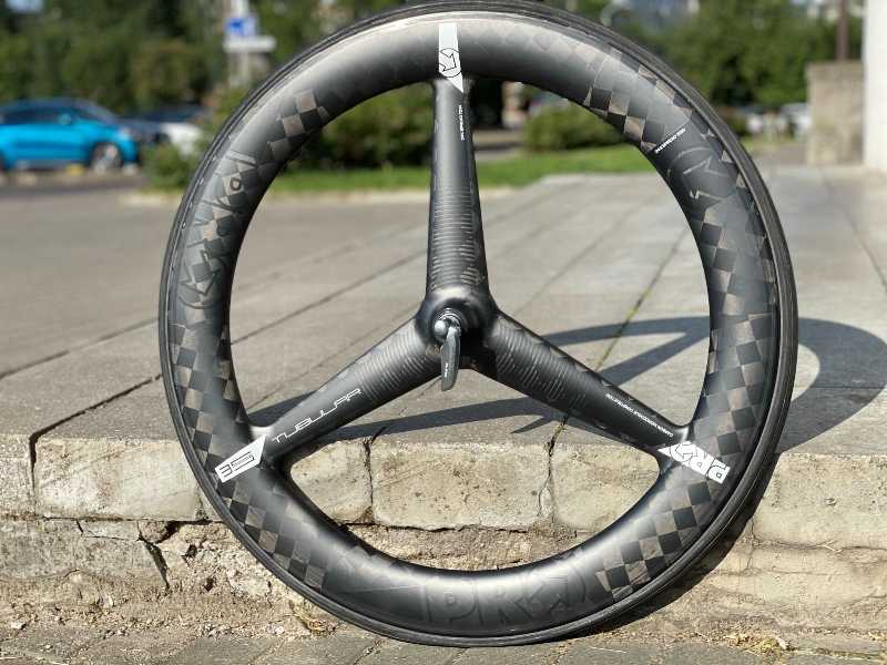 SHIMANO PRO TEXTREME CARBON 3-SPOKE TUBULAR - самое быстрое трехспицевое колесо в мире!