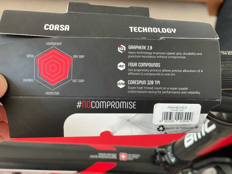 Трубка Vittoria Corsa Graphene 2.0 Tubular  25mm