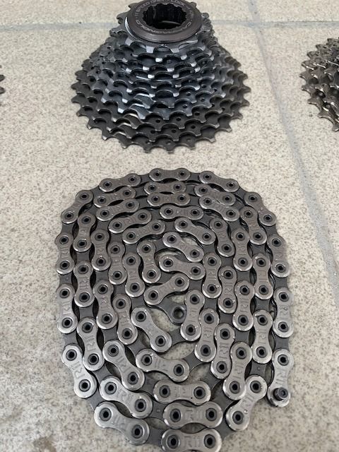 Цепь шоссе Campagnolo Record 11s. Б/у