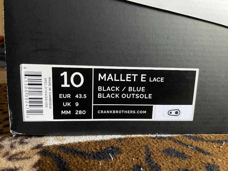 Велотуфли Crankbrothers Mallet E Lace MTB Clipless Cycling Shoes