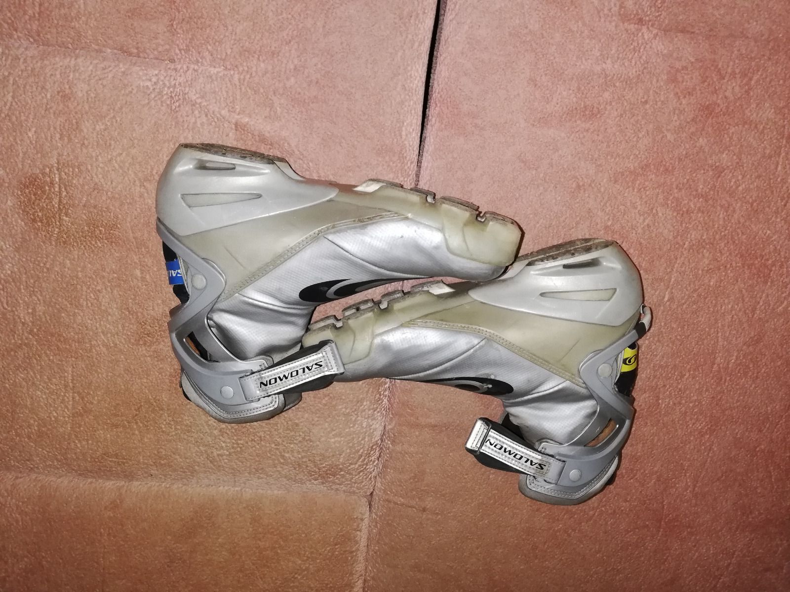 Лыжные ботинки Salomon  carbon PRO skate, р.45