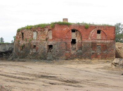 Редюит  левого входящего плацдарма равелина