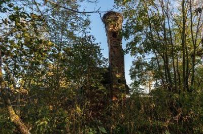 Усадебный дом /сохр. часть стены/