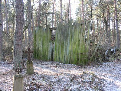 Часовня (дерев.; руины)