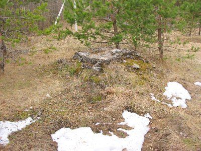 Место мемориального камня Ю. Пилсудскому