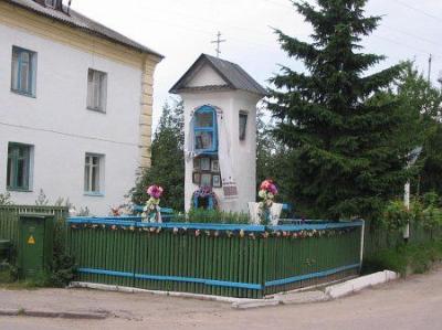 Часовня придорожная правосл.