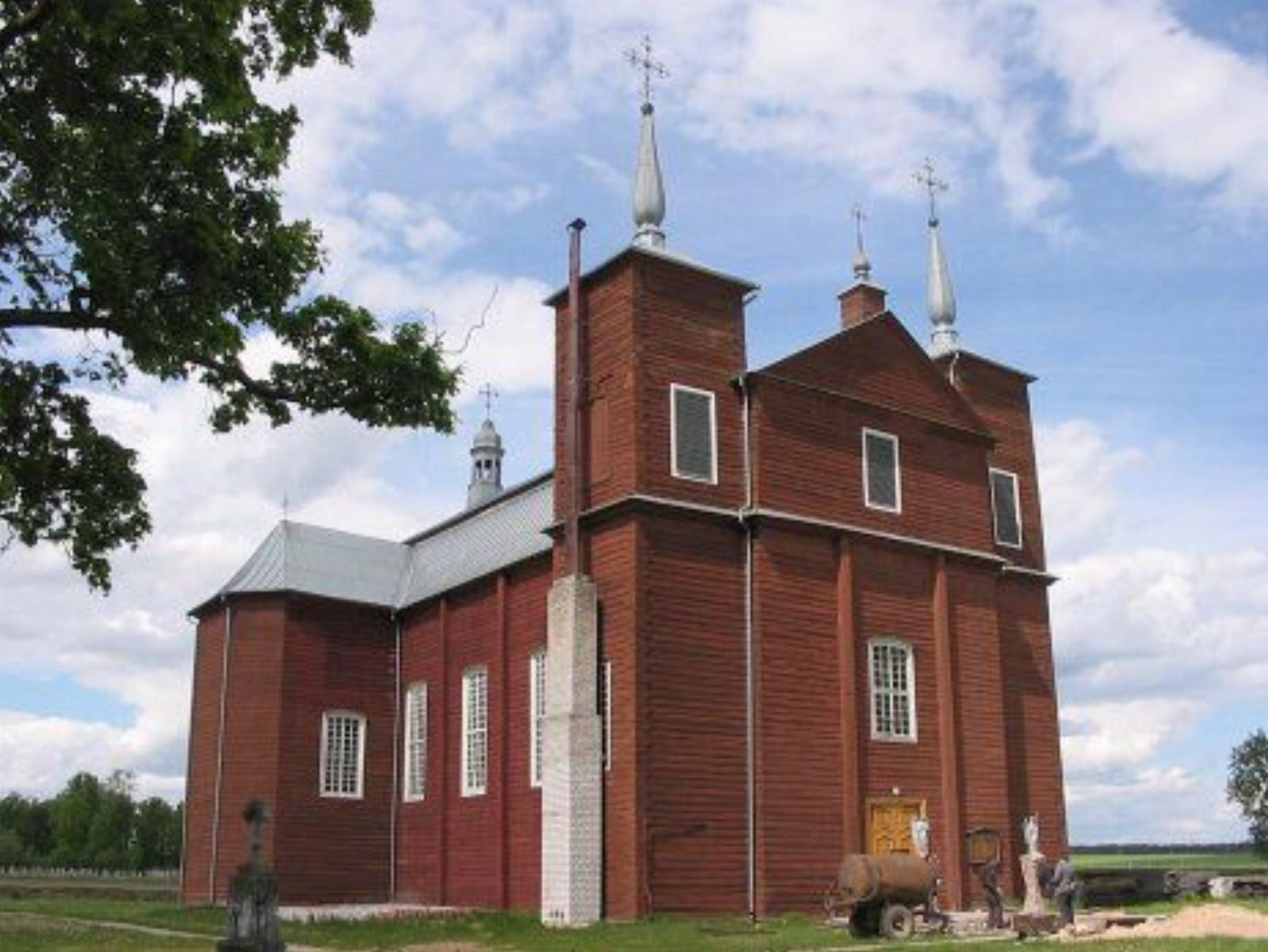 Костел св. Иоанна Крестителя (дерев.) Костел св. Иоанна Крестителя (дерев.)