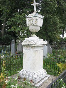 Памятник на могиле Анджея Снедецкого