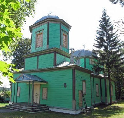 Церковь св. Козьмы и Демьяна (дерев.)