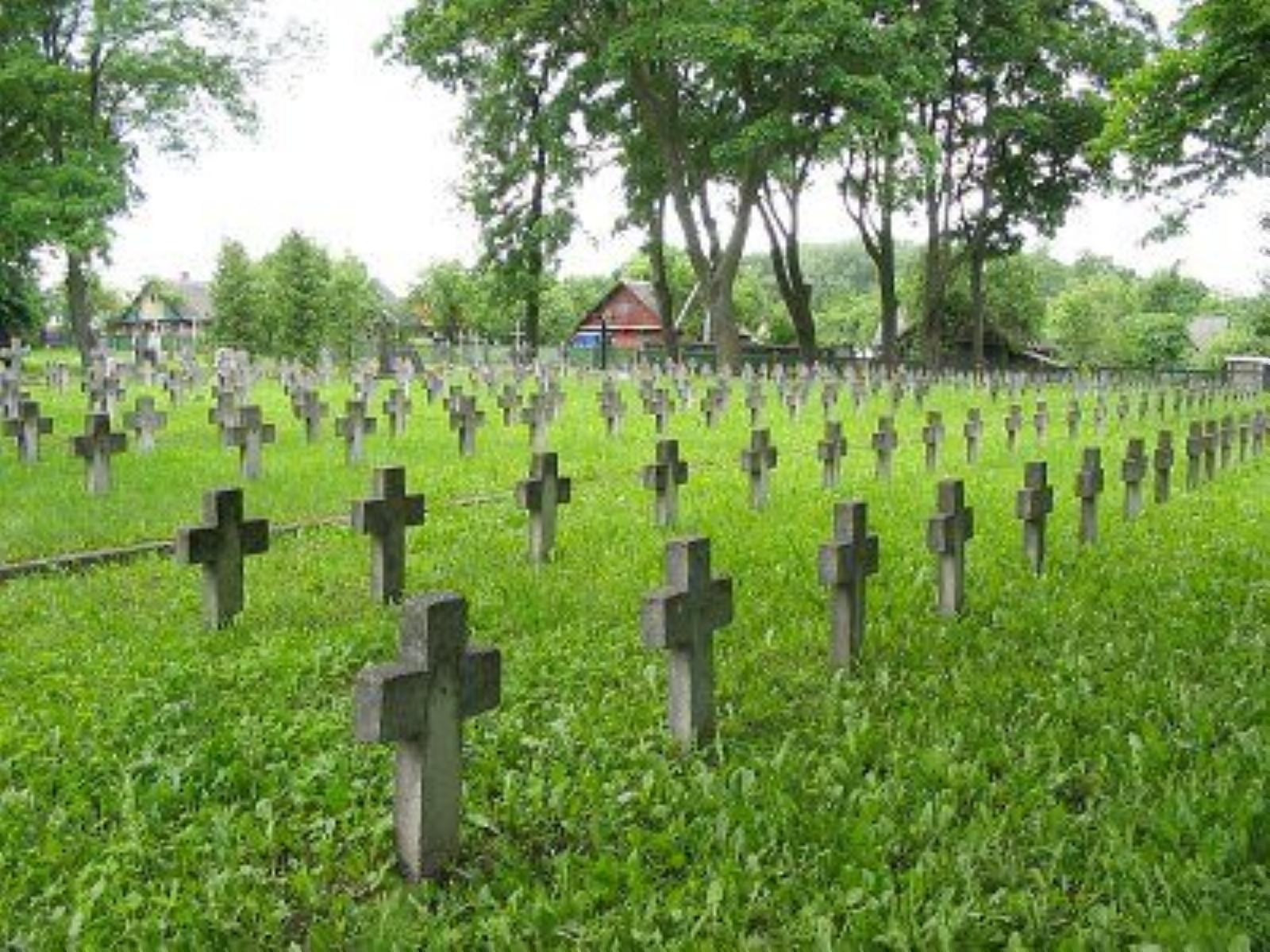 Могилы польских солдат Могилы польских солдат